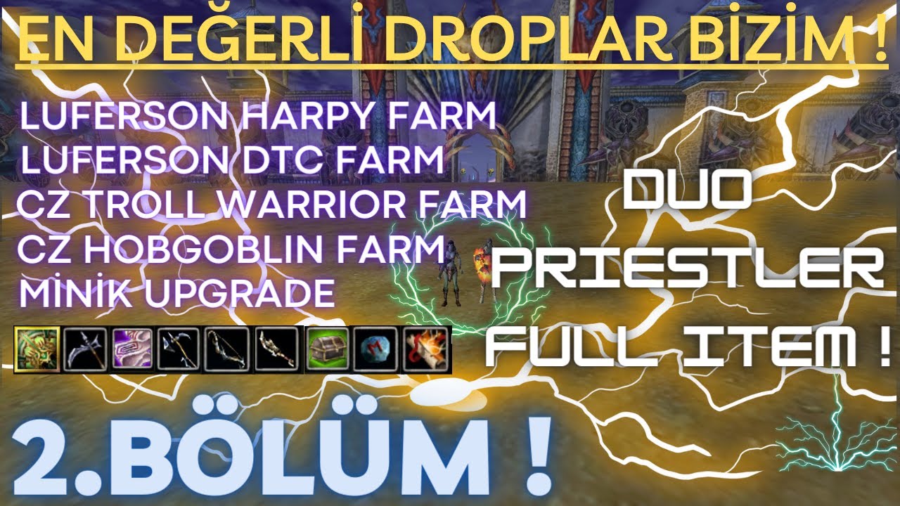 DUO PRİEST 2.BÖLÜM | HARİKA DROPLAR - FENA PARA KASTIK ! | CZ FARMLARI | QUEST? | UPGRADE - AFK FARM