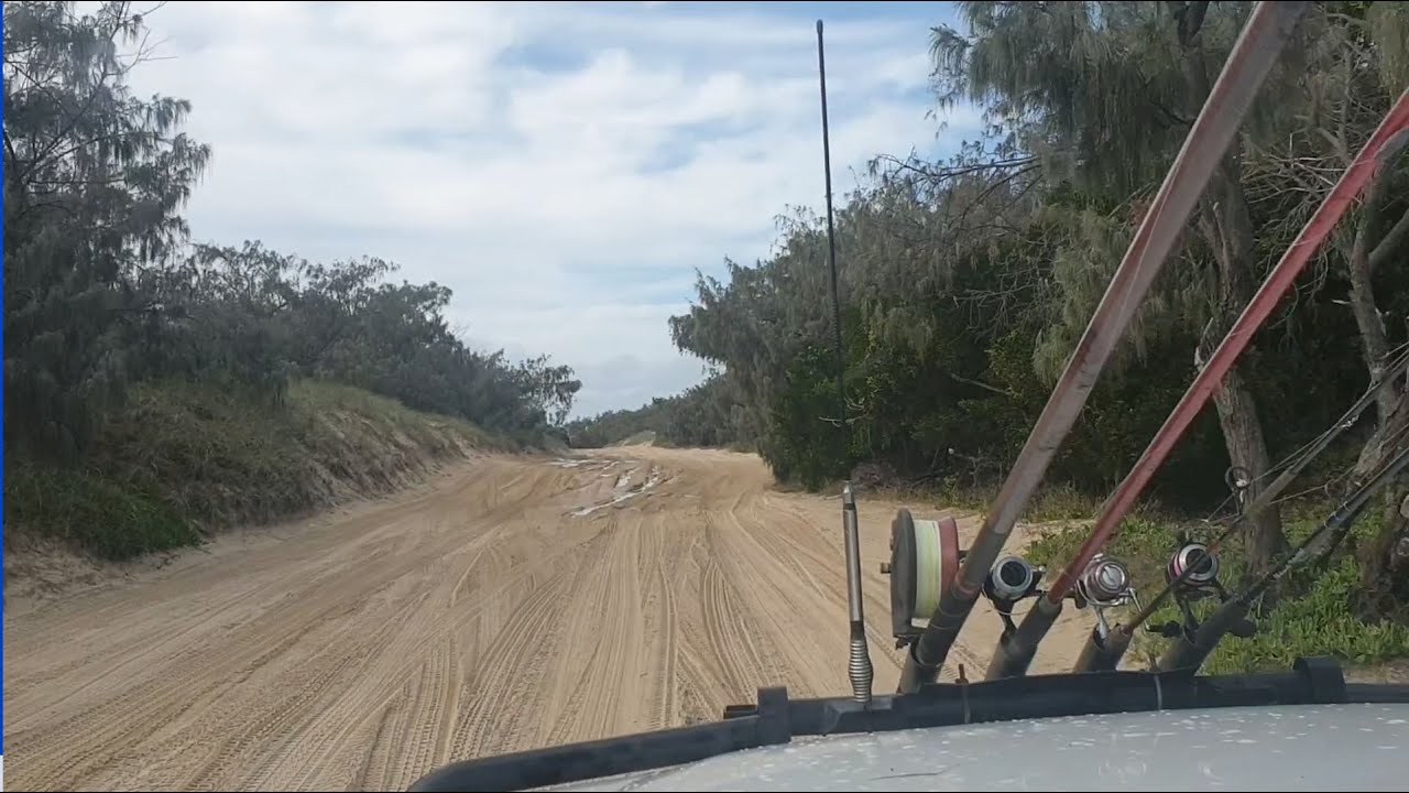 Driving From South Waddy to Indian Head Fraser Island - Wrong Side of the Track | All About Fraser