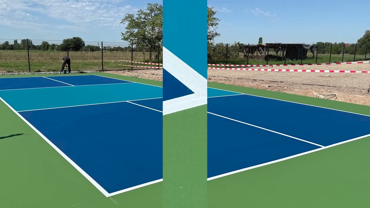 Plexipave NZ Pickleball Court Surfacing, Gartner Sports Park - Bruchsal, Germany