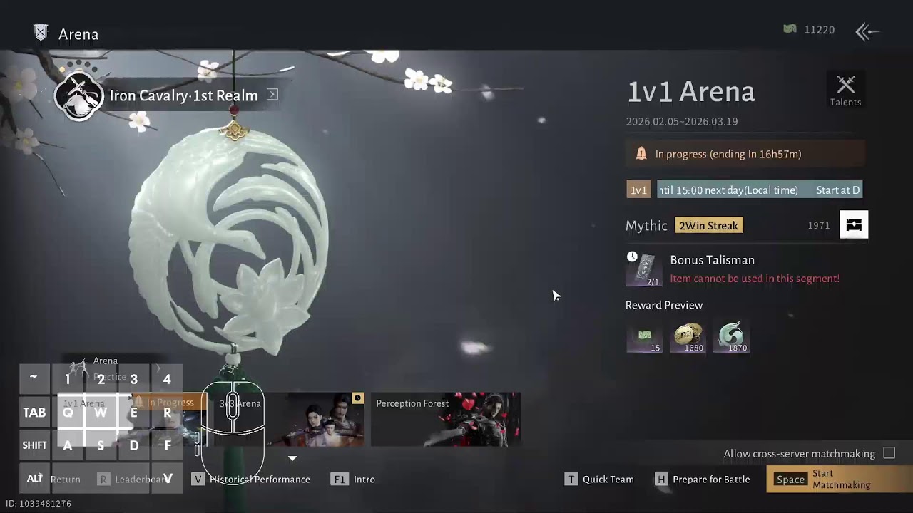 working towards 90%wr yippie - top 150 nameless sword/spear pvp | Where Winds Meet