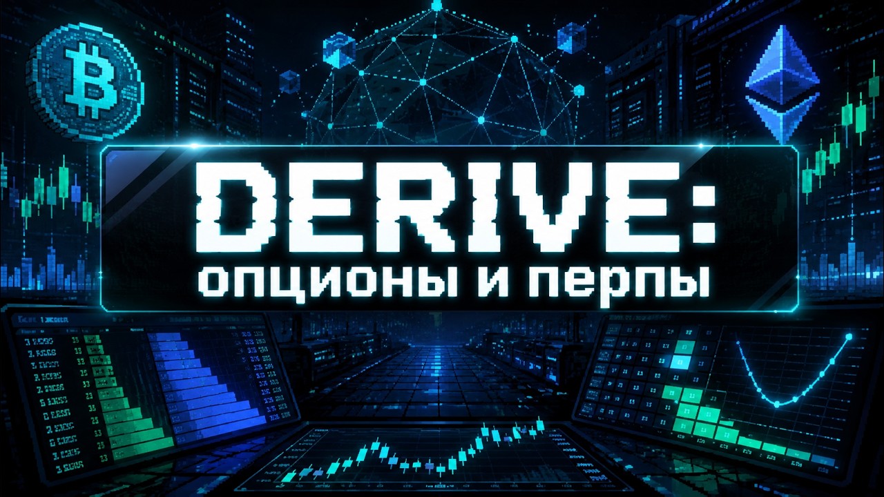 Derive: опционы, перпы и спотовая торговля в одном счёте DeFi (vs Aevo, Paradex) обзор | review