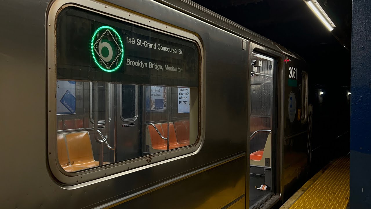 IRT Subway: R62A (6) Train Ride from 149th St-Grand Concourse to Brooklyn Bridge via City Hall Loop