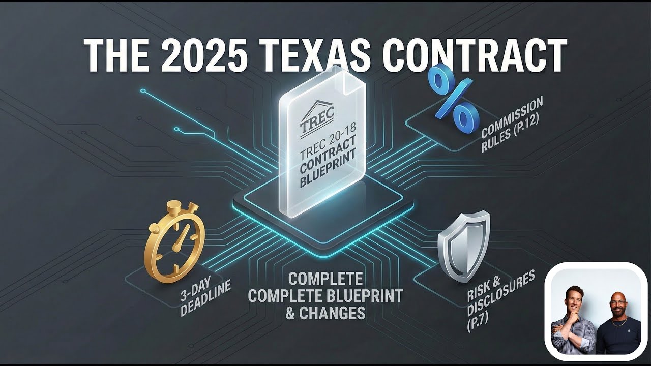 2025 Texas Real Estate Contract Explained | TREC 20-18 Deep Dive (Don&rsquo;t Miss Paragraph 12!)