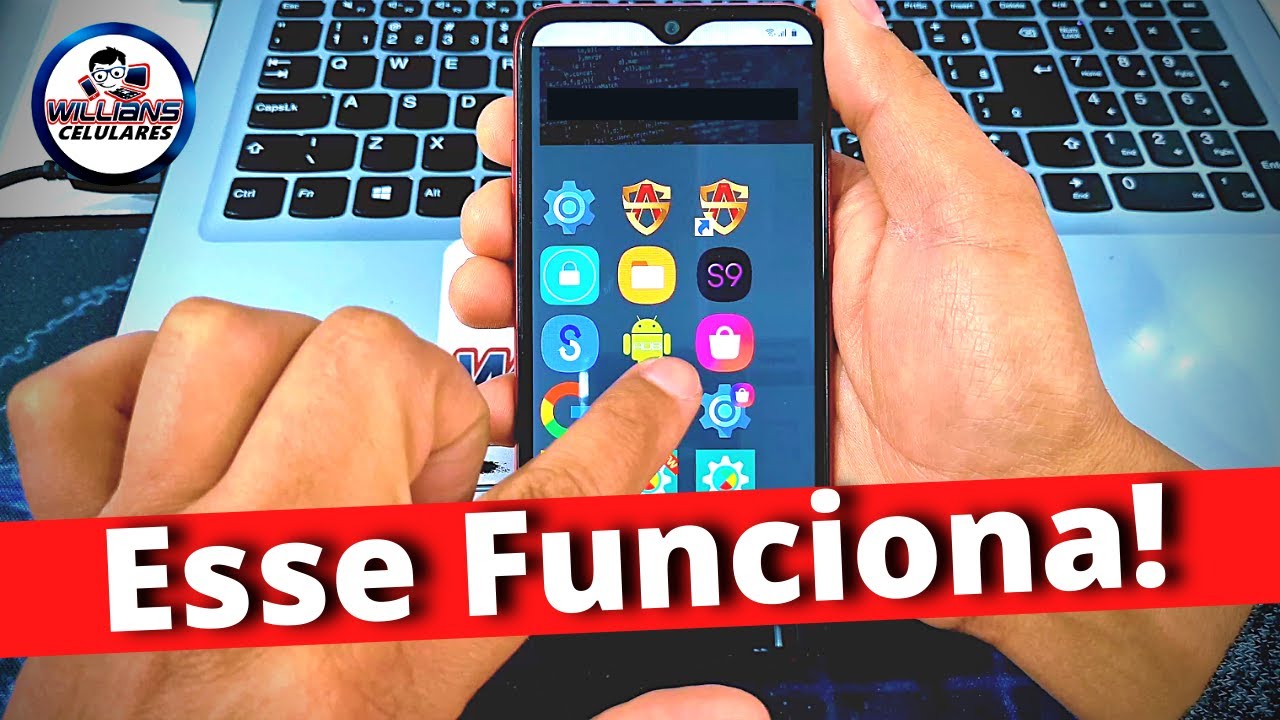 Como Desbloquear Conta Google Galaxy A01 SM-A015 Atualizado!