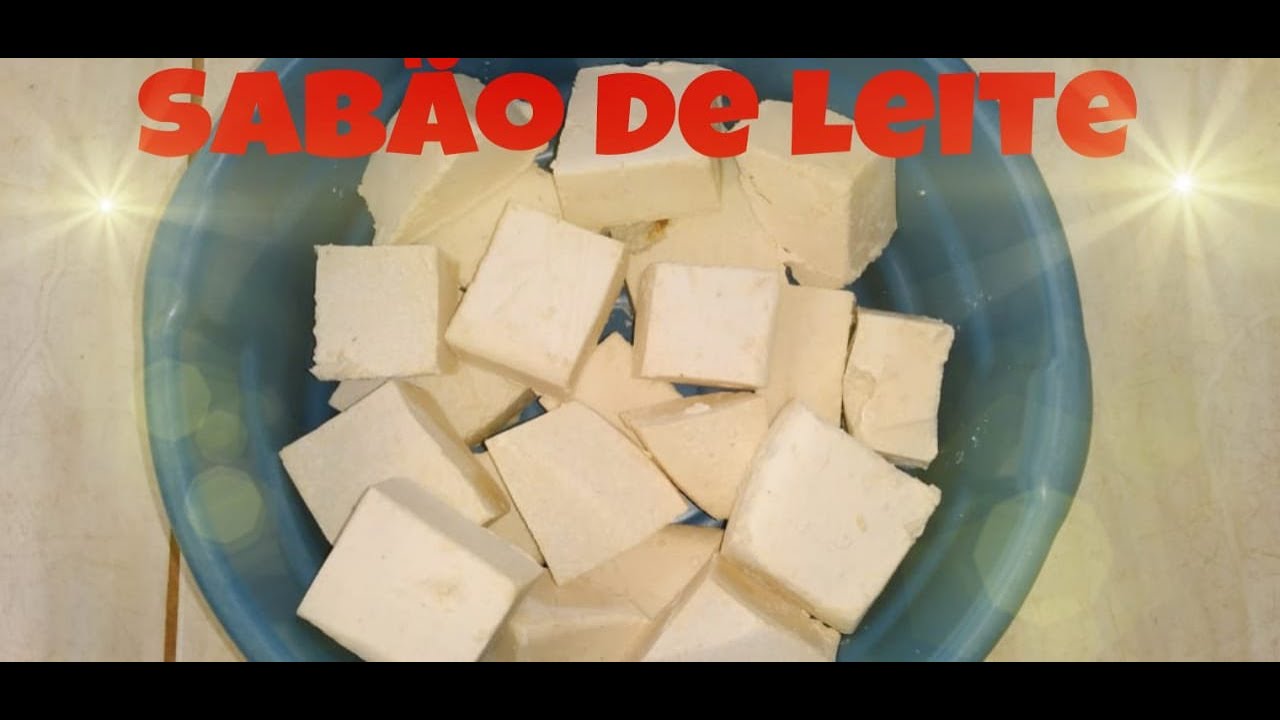 Sabão de Leite Super Fácil .