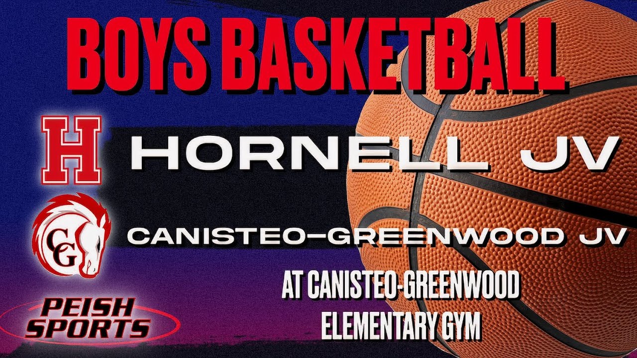 Hornell Red Raiders JV at Canisteo-Greenwood Chargers JV Boy's Basketball