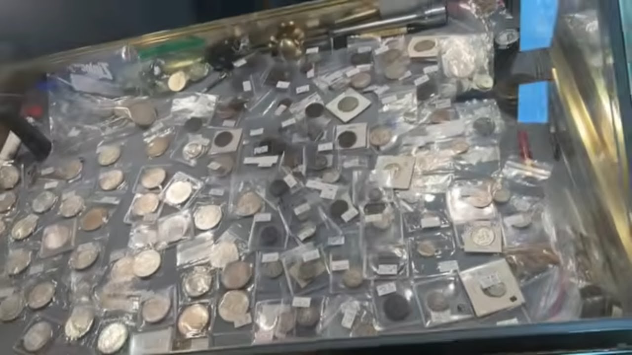 Silver Coin Overload at this Yard Sale!