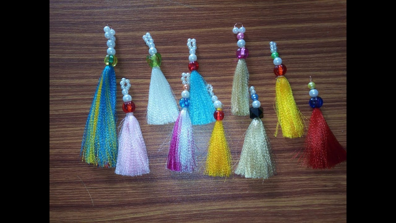 How to make Satin Ribbon Tassels/ Satin Ribbon Tassel कैसे बनाएं आसानी से