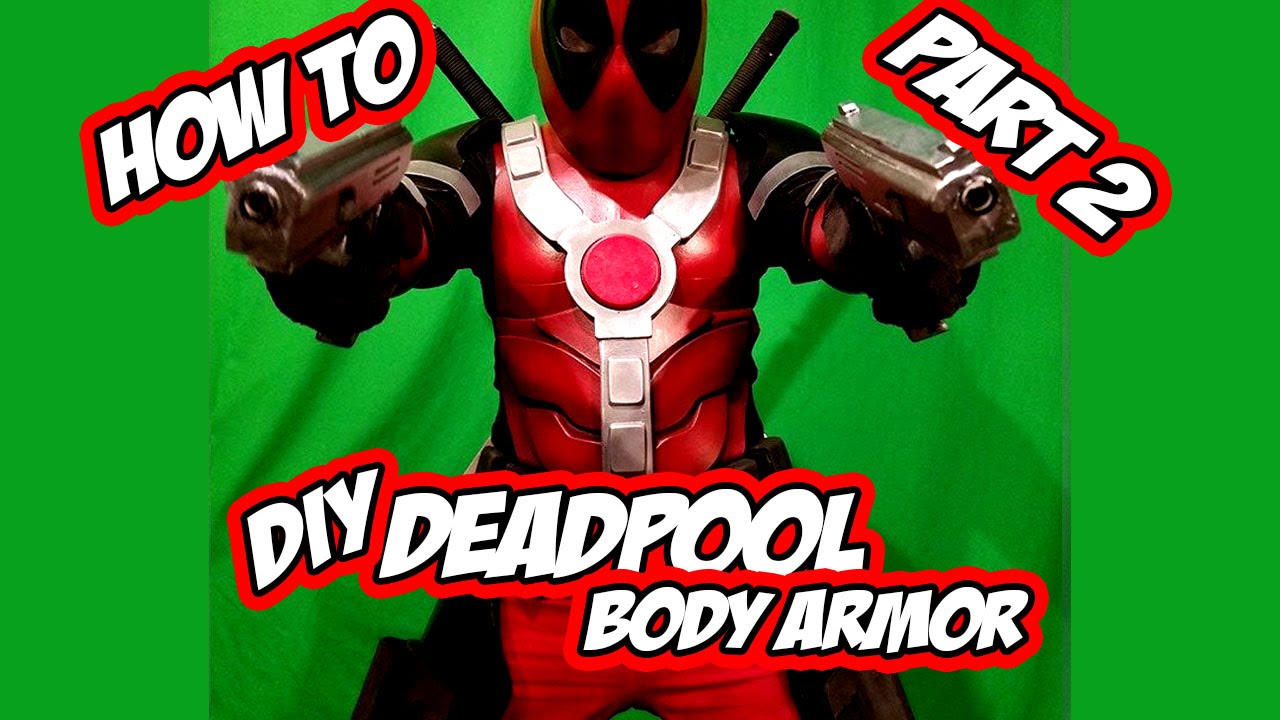 Deadpool How to DiY Body armor part 2 cosplay costume