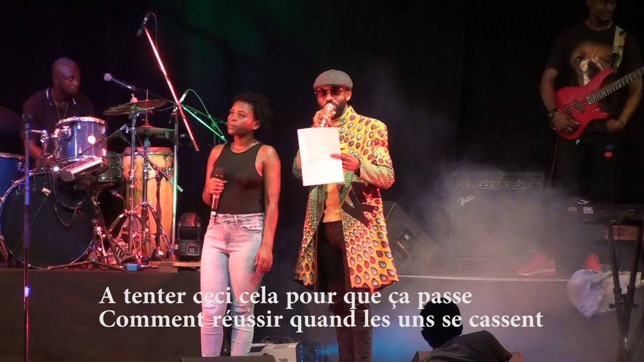 CONCERT LIVE . JOYCE KAJ ; DERAISONNES EN MODE SLAM