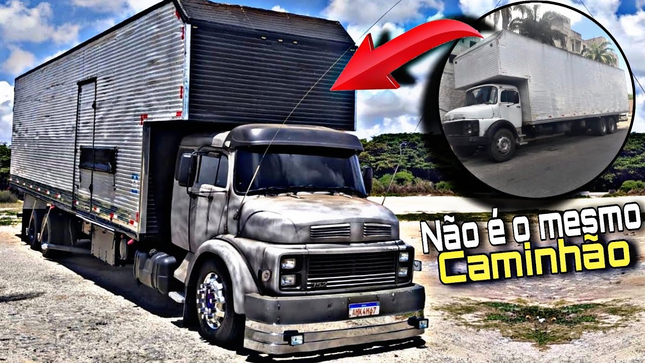 TRANSFORMAÇÃO DO MB1113 DO RAFAEL SOUZA - NÃO PARECE O MESMO CAMINHÃO #muriçoca