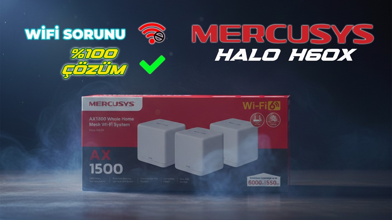 İNTERNETİN ÇEKMEDİĞİ YER KALMASIN ! MERCUSYS HALO H60X Kutu Açılışı ve İnceleme 
