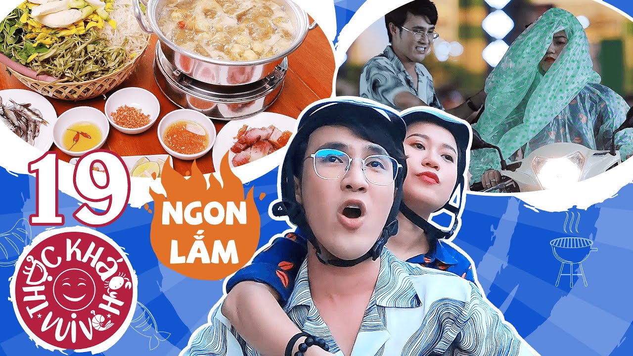Thực Khách Vui Vẻ #19: Huỳnh Lập, Lâm Vỹ Dạ bất chấp mưa gió trùm áo mưa đi "kiếm ăn" giữa đêm khuya