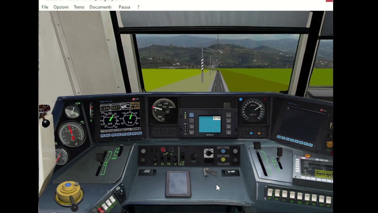 Simulatore Treno 6.01 (EP.21) E464 con il RV Roma Termini-Ancona[ prima parte ]!!