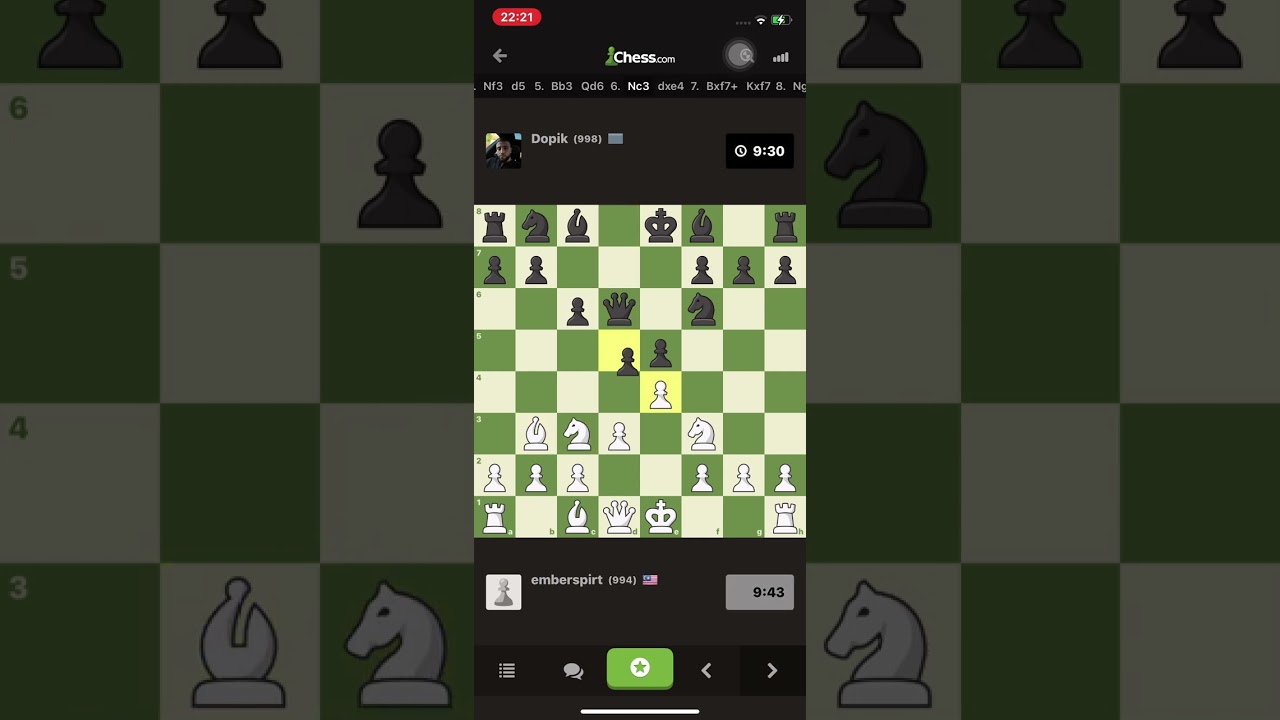 Chess-Nice trap