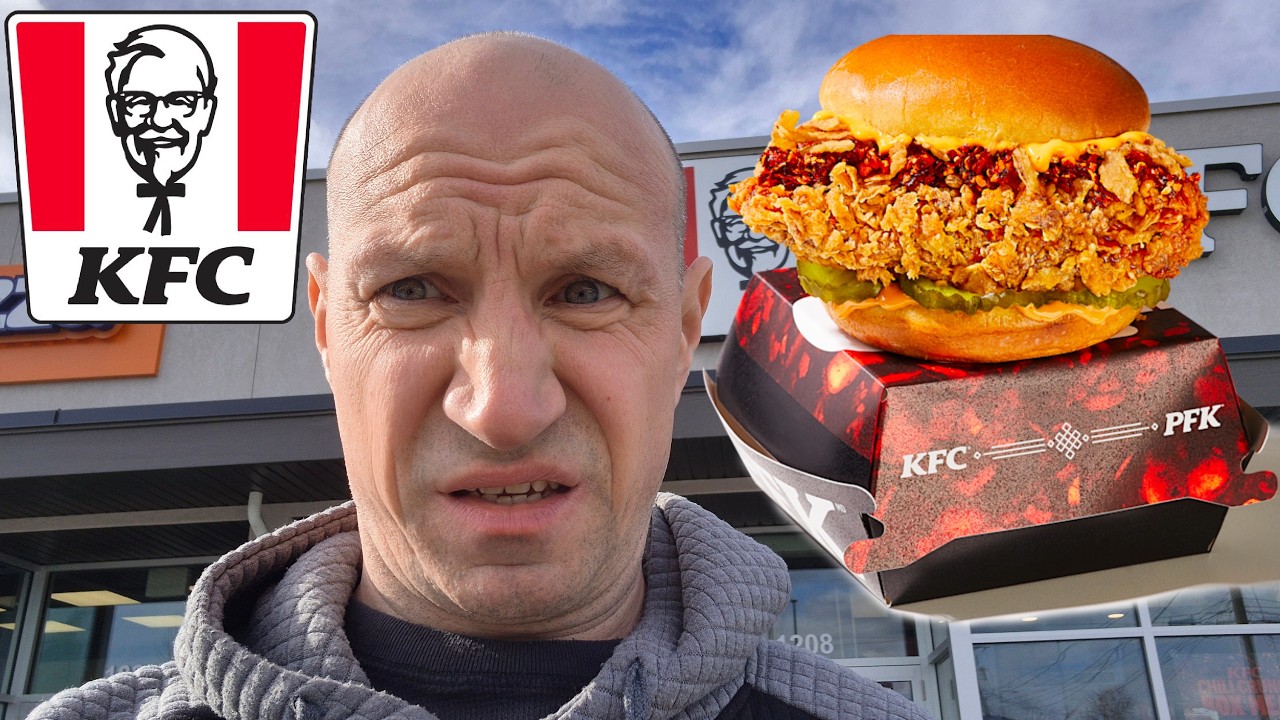 KFC's New Chili Crunch Chicken Sandwich!