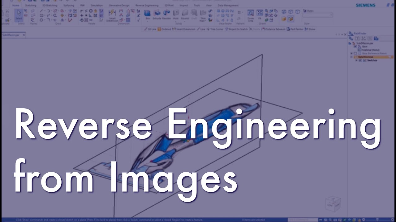 Reverse Engineering from Images