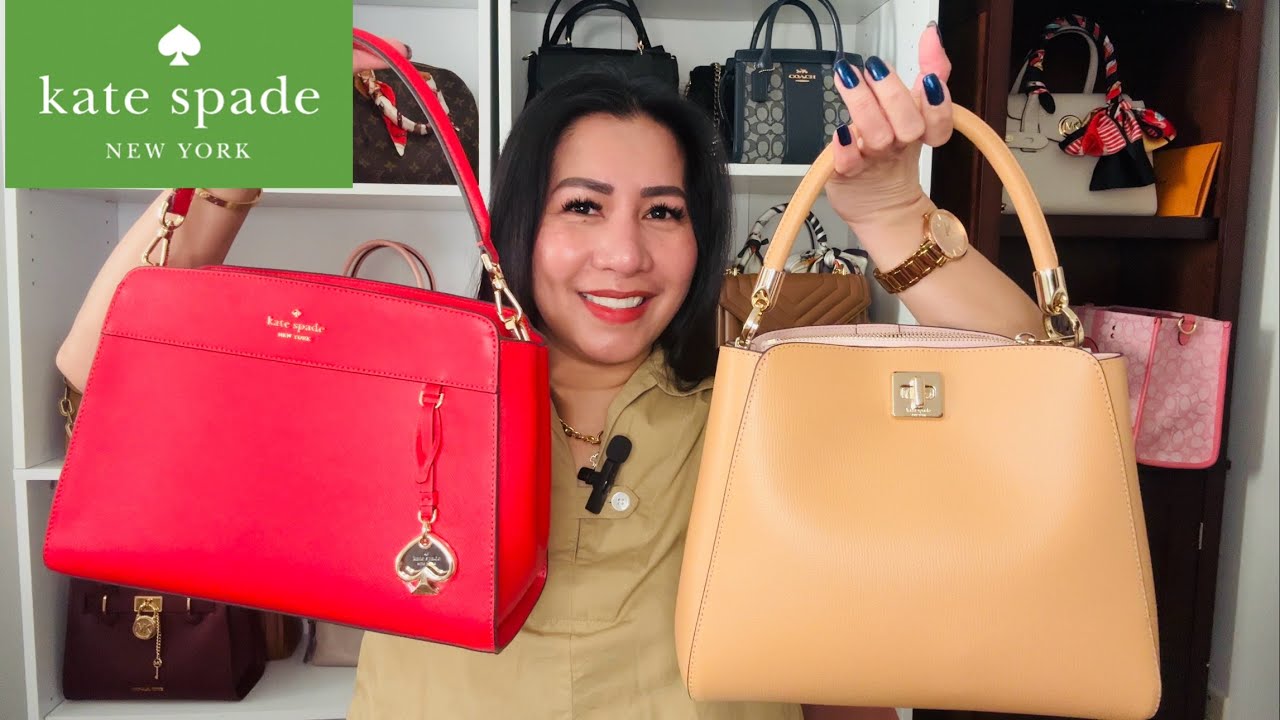 BAG COMPARISON! KATE SPADE MADISON VS KATE SPADE PHOEBE. 