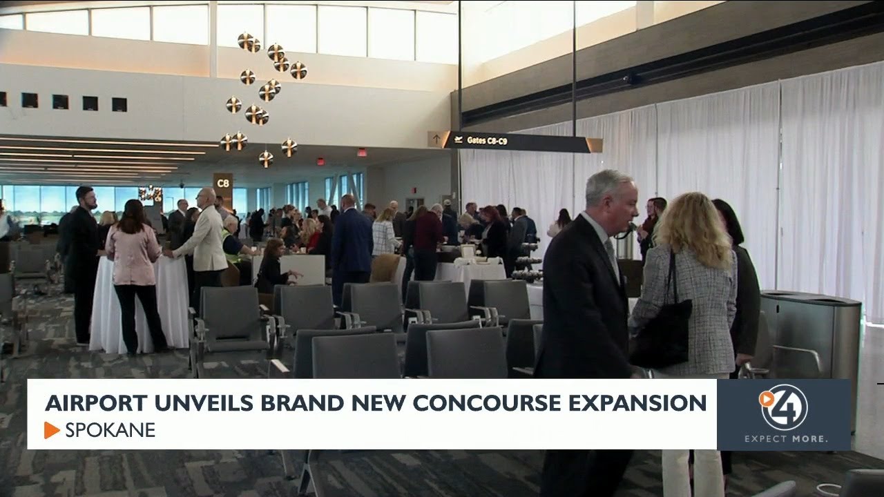 Airport unveils brand new concourse