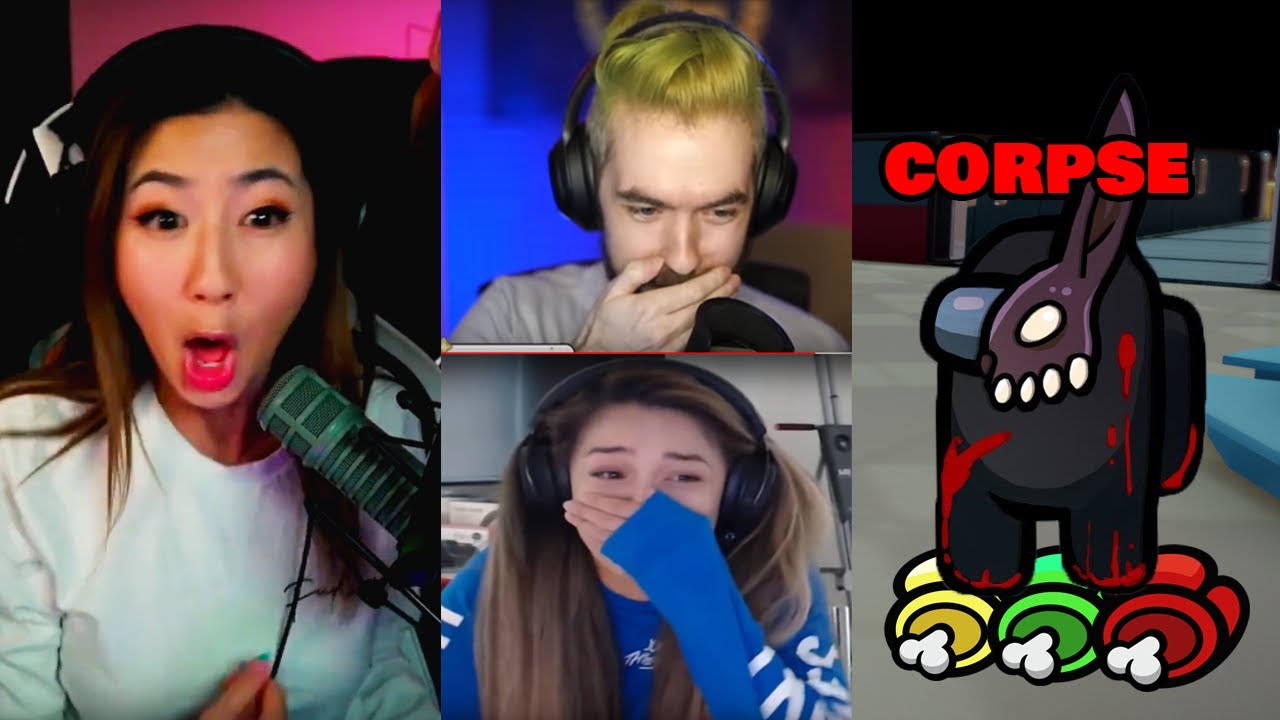CORPSE HUSBAND FUNNIEST MOMENTS IN AMONG US #2 ft. Sykkuno, Valkyrae, Jacksepticeye, Pewdiepie