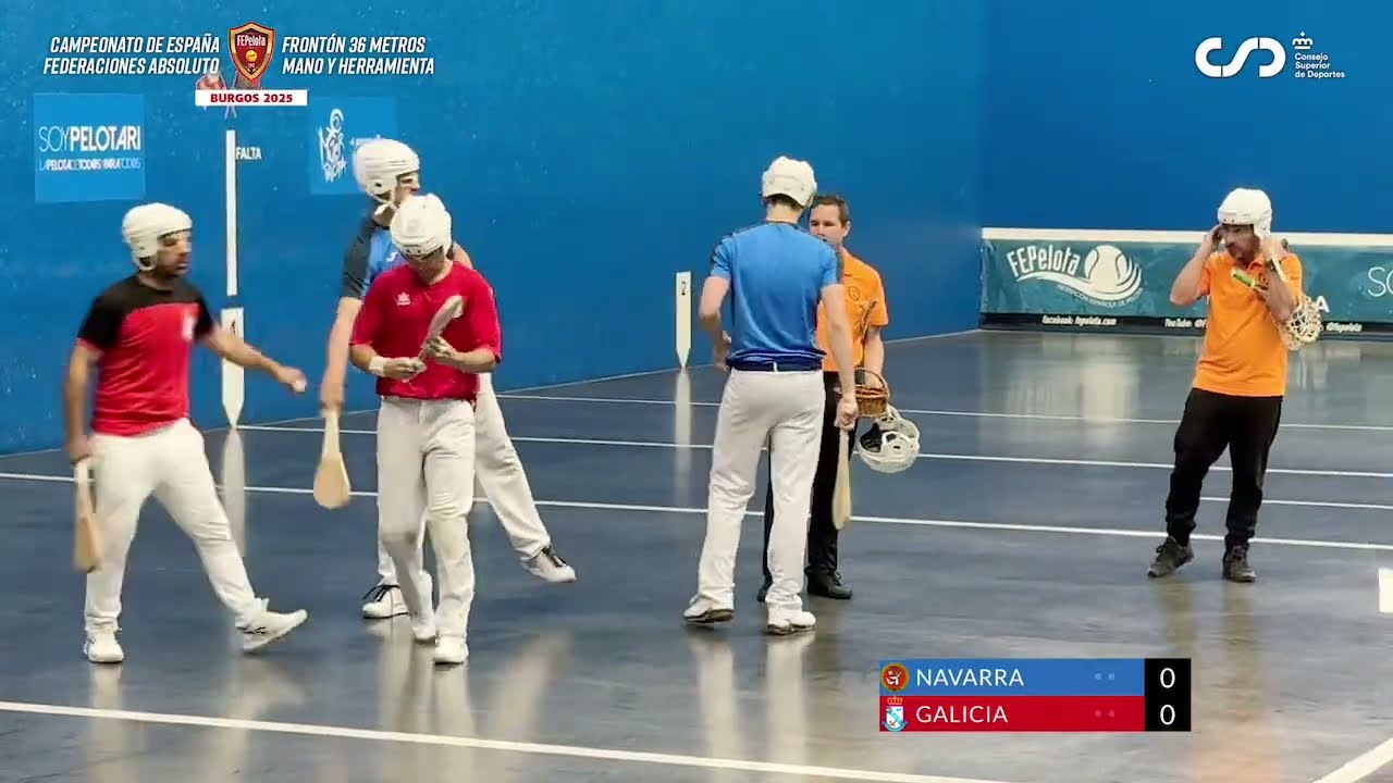 Semifinales Herramienta - Campeonato de España Federaciones Absoluto Frontón 36 metros