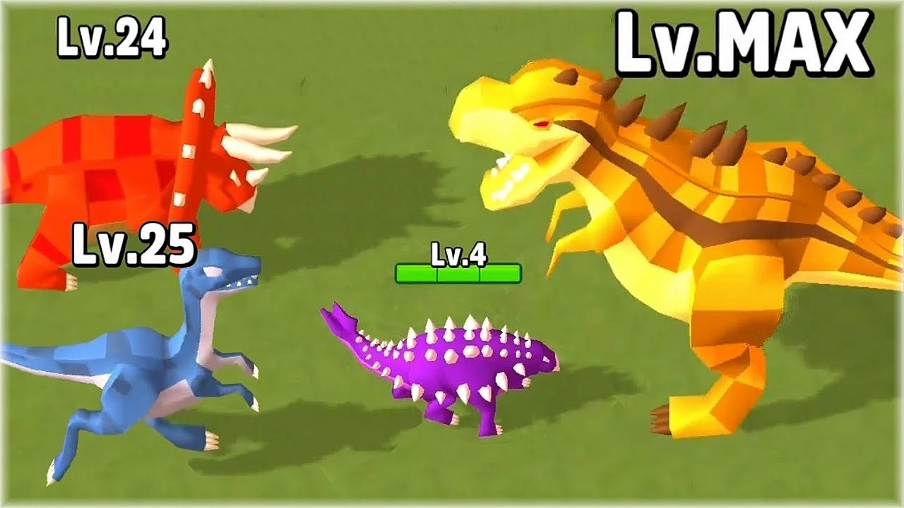 MAX LEVEL in Merge Dinosaur Evolution game!