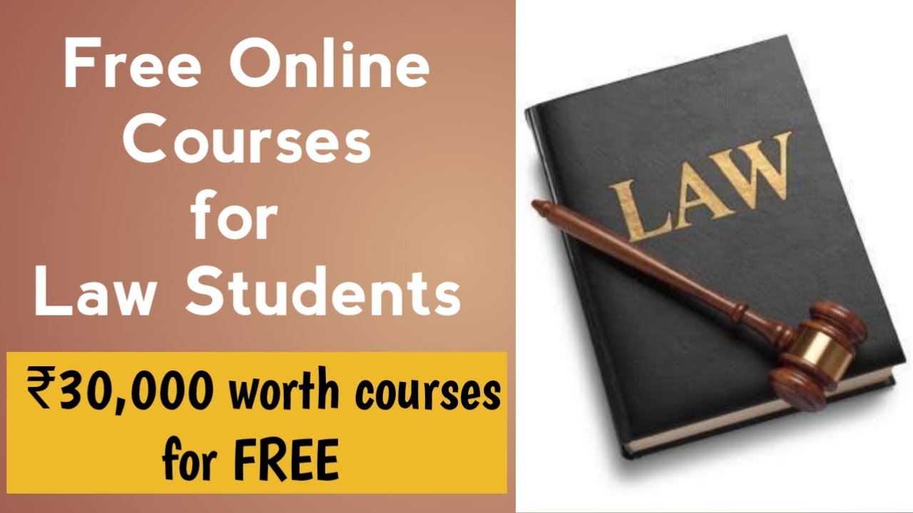 Free Online Law Courses | Free Online Courses for Law Students | NotJustLex