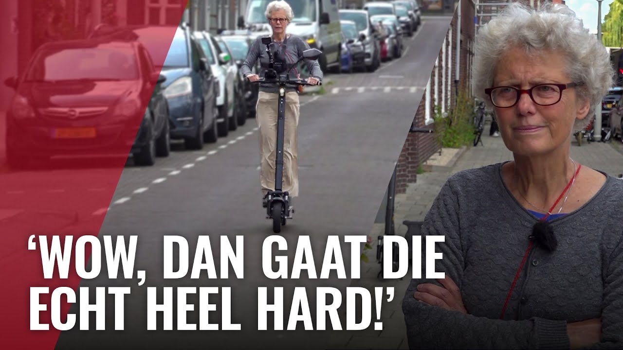 Zo rijdt de eerste legale elektrische step