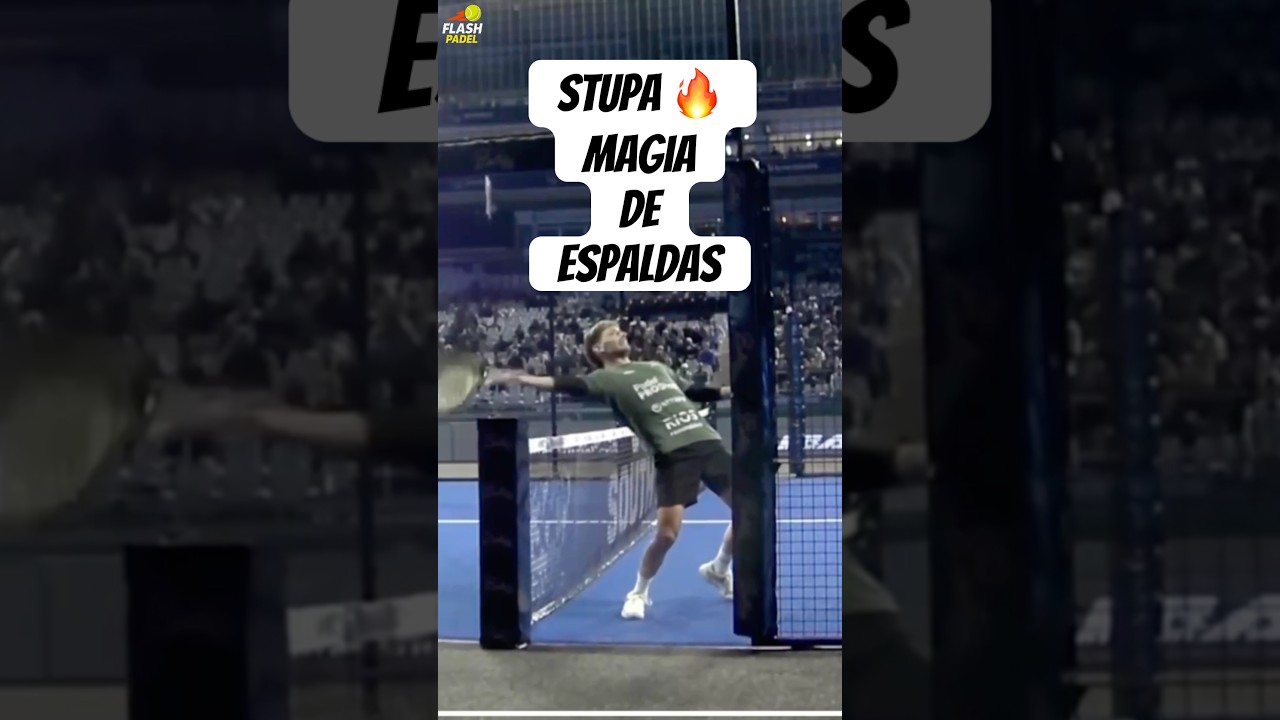 😱 &iexcl;Stupaczuk sorprende de espaldas | Flash Padel Shorts