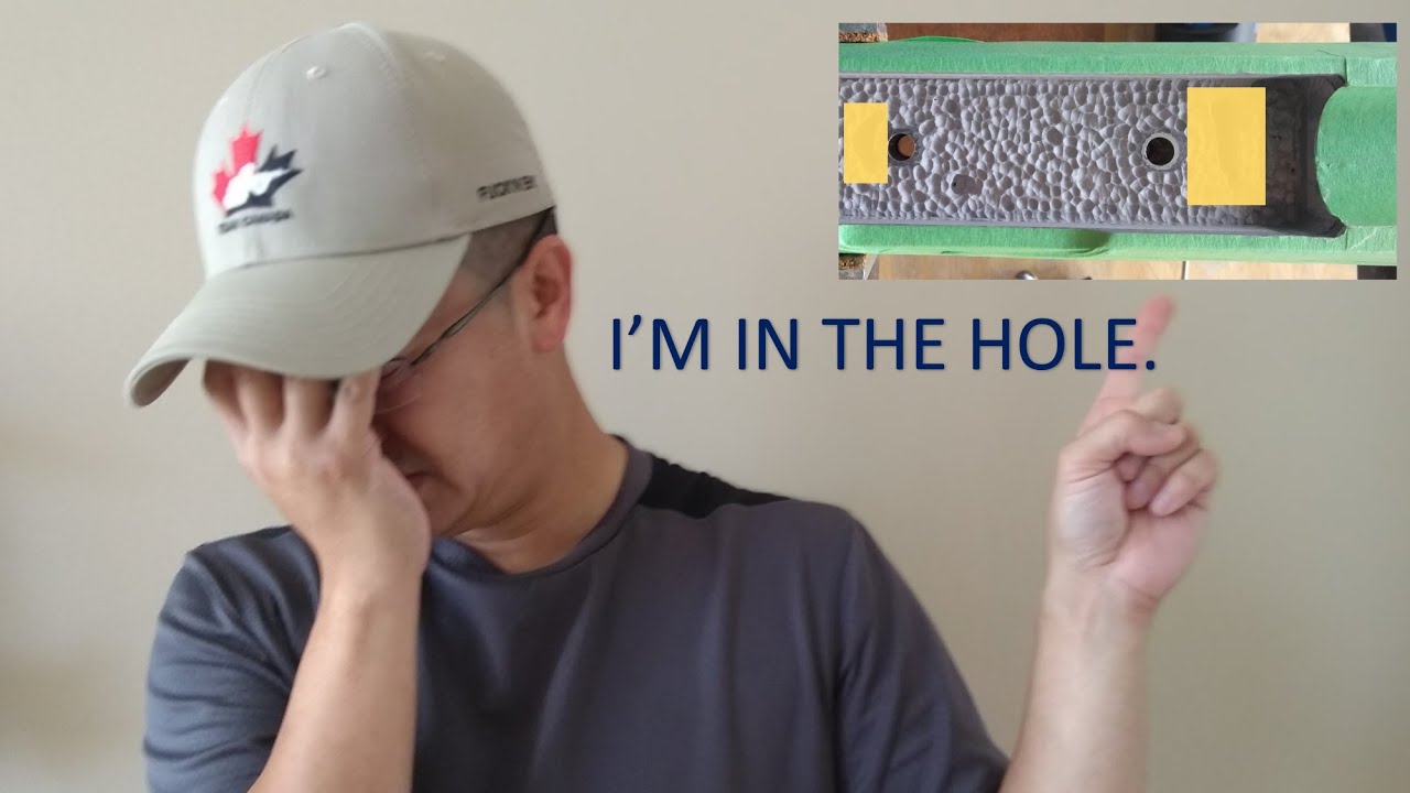 Holey Moley Swiss Cheesed my stock