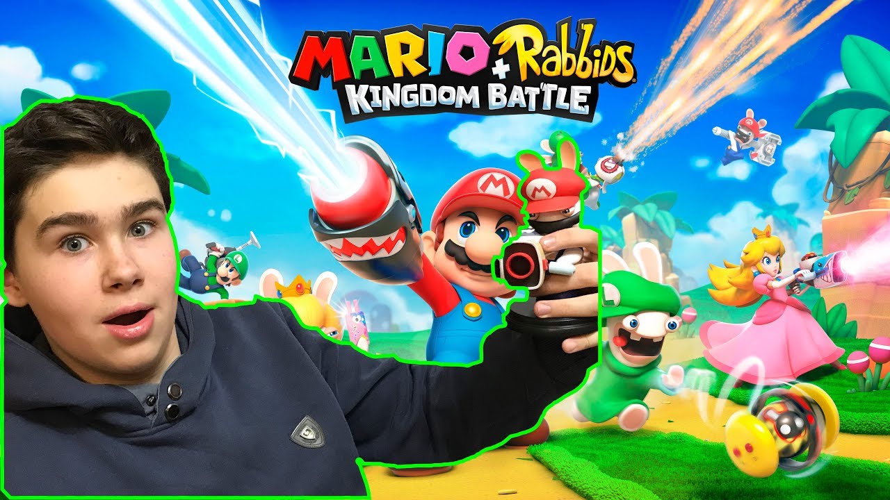 Распаковка Коллекционной фигурки Марио кролик Mario+Rabbids kingdom batle