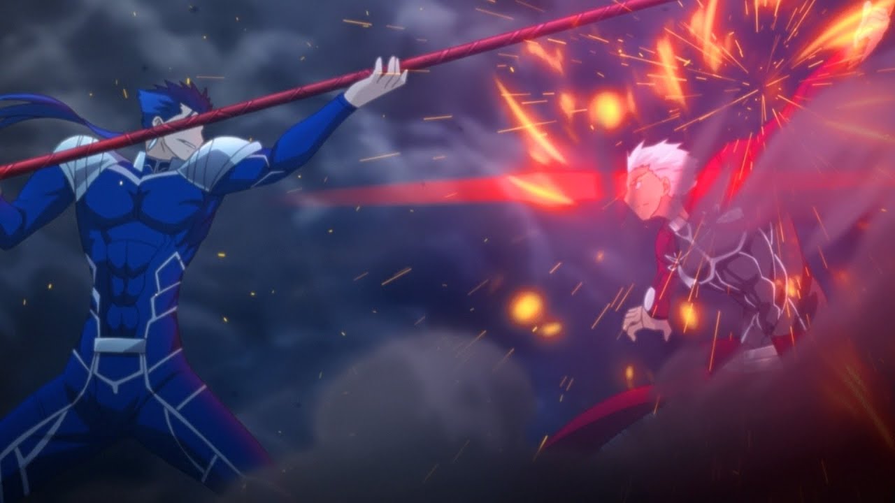 Fate/Stay night Archer vs Lancer HD