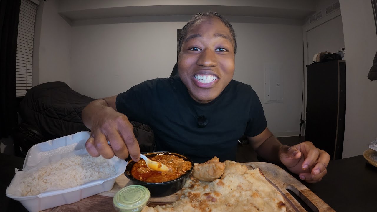 First Time Trying Indian Food!?!