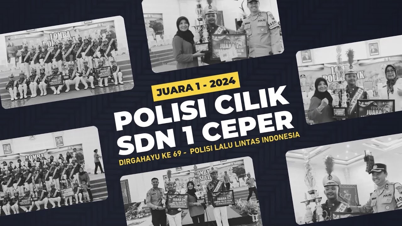 🥇 JUARA 1 🏆  - POLISI CILIK DAN DANTON TERBAIK SDN 1 CEPER 2024 | DIRGAHAYU POLISI LALU LINTAS KE 69
