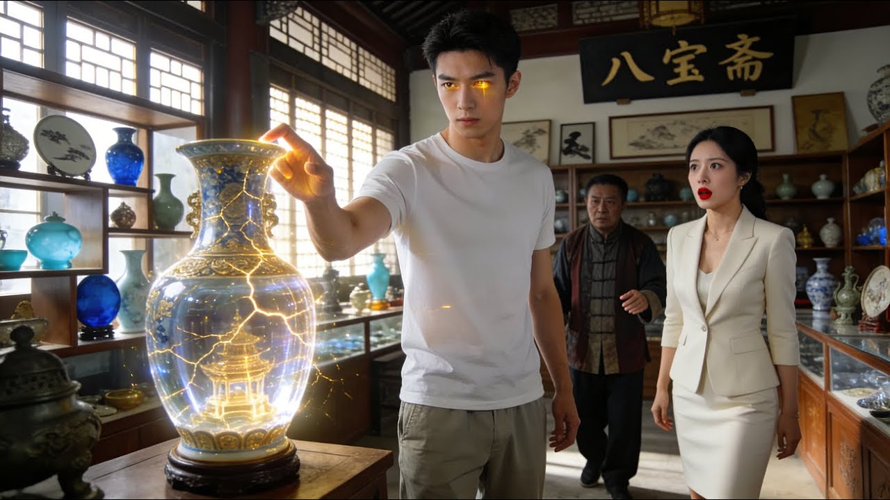 古董店小夥計，因禍得福獲神眼，識破贗品、守護美人、玩轉鑑寶界，從無名小卒逆襲成一代鑑寶傳奇。