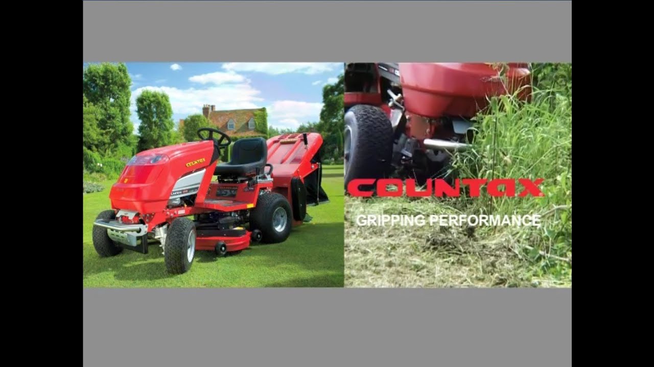 Countax Garden Tractors - Original 2006 promotional video