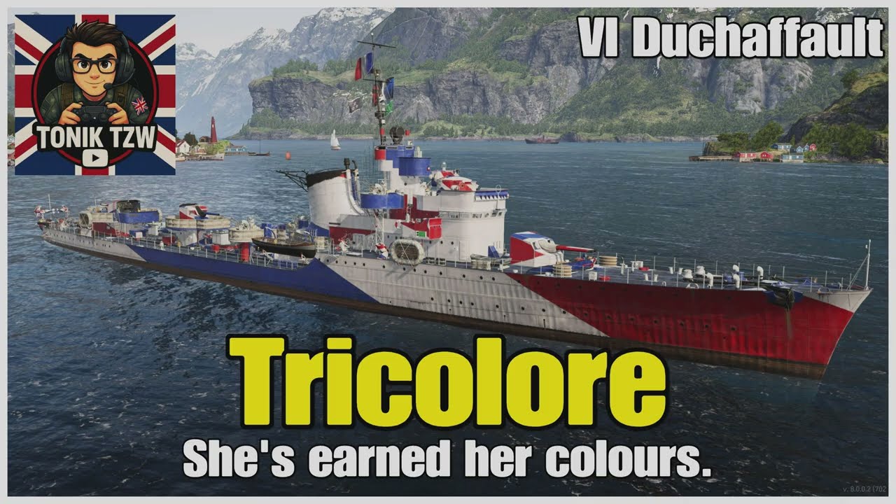 WoWsLegends | TRICOLORE - She's earned her colours.