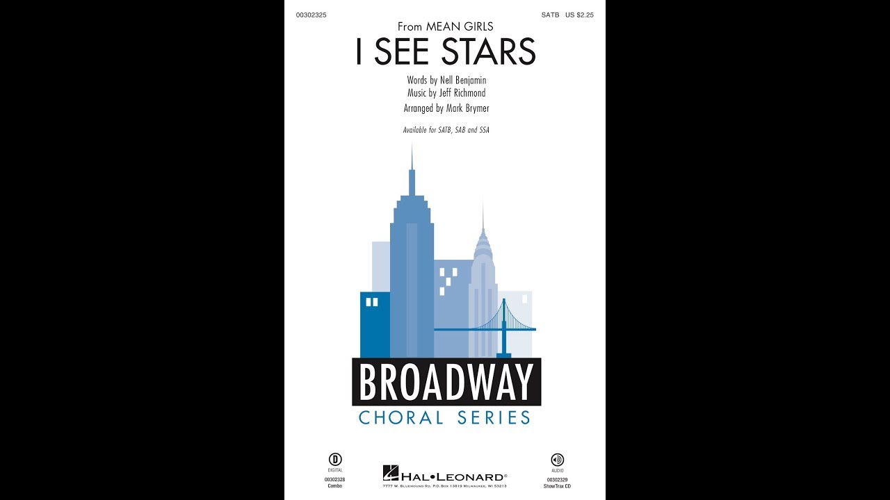 I See Stars (from Mean Girls) (SATB Choir) - Arranged by Mark Brymer