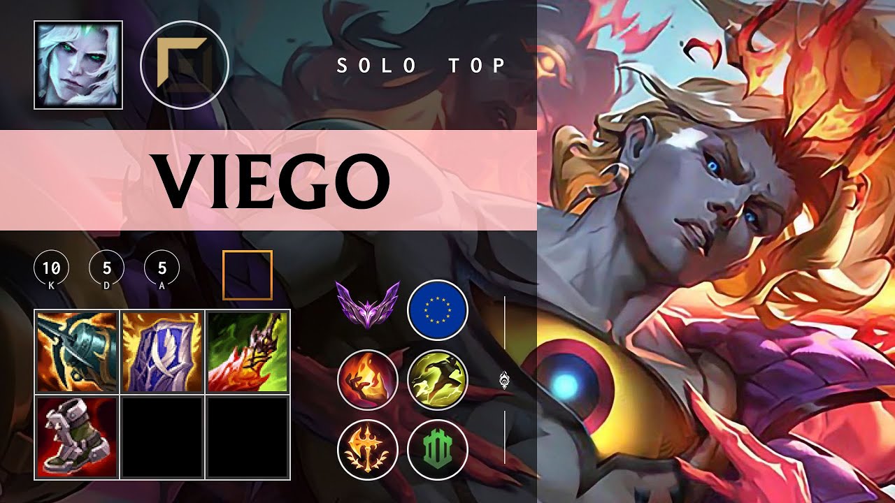 Viego Top vs Yorick - EUW Master Patch 26.02