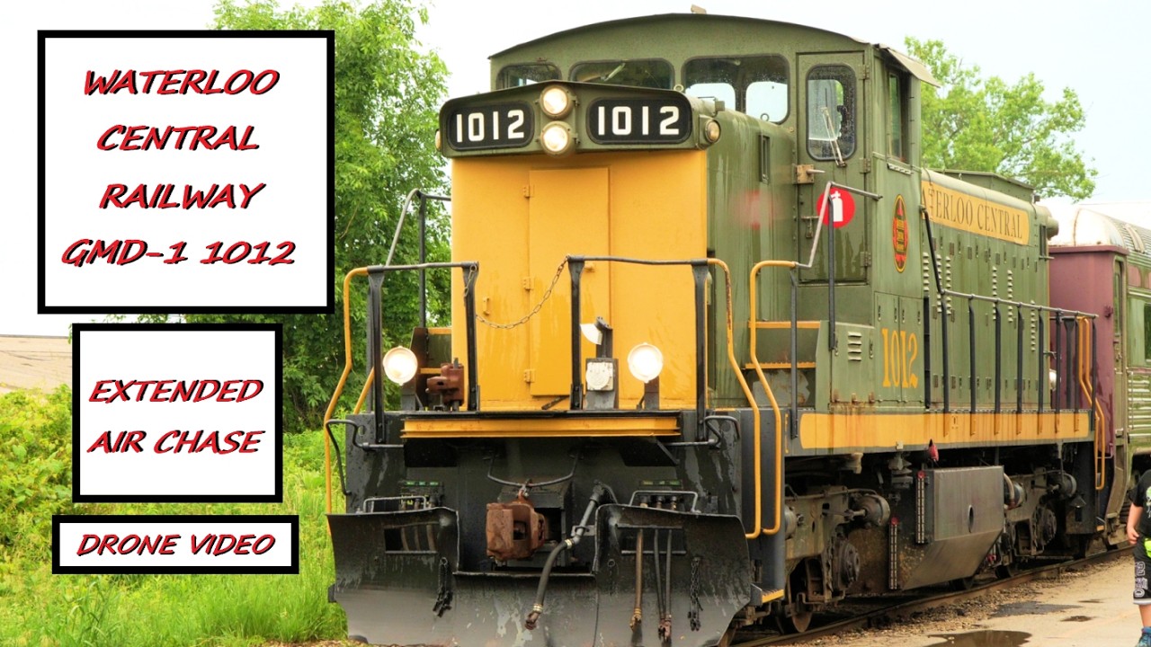 WATERLOO CENTRAL RAILWAY & GMD1 1012