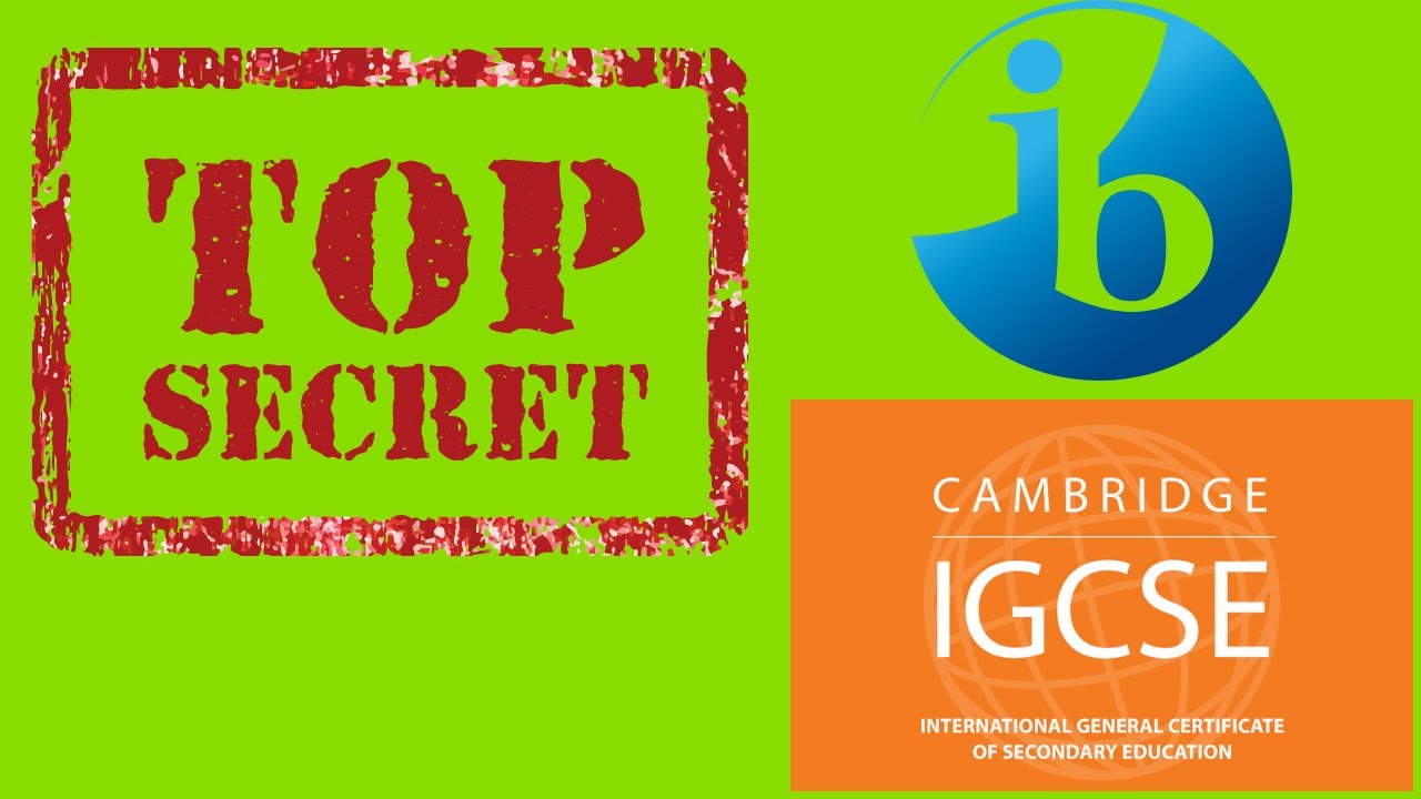 My Secrets To Effective iGCSE Maths and IB Maths Revision