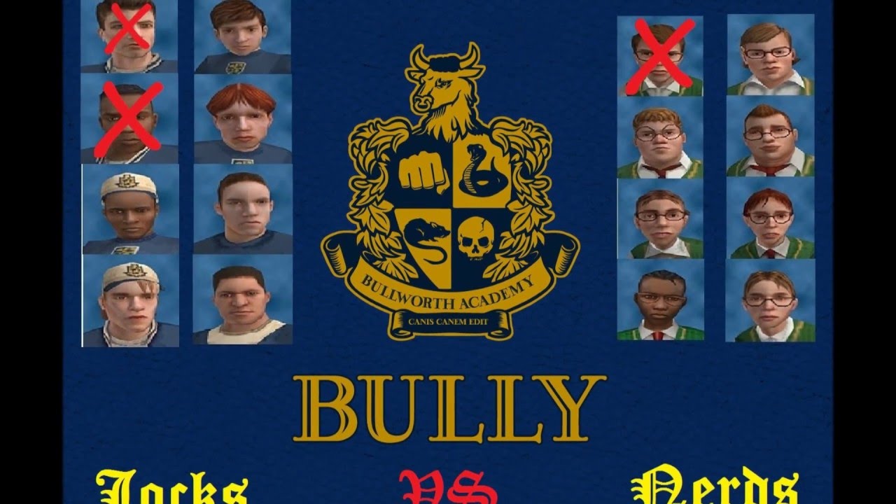 Bully SE: Jocks vs Nerds (No Leaders - Band Wars) (Full HD)