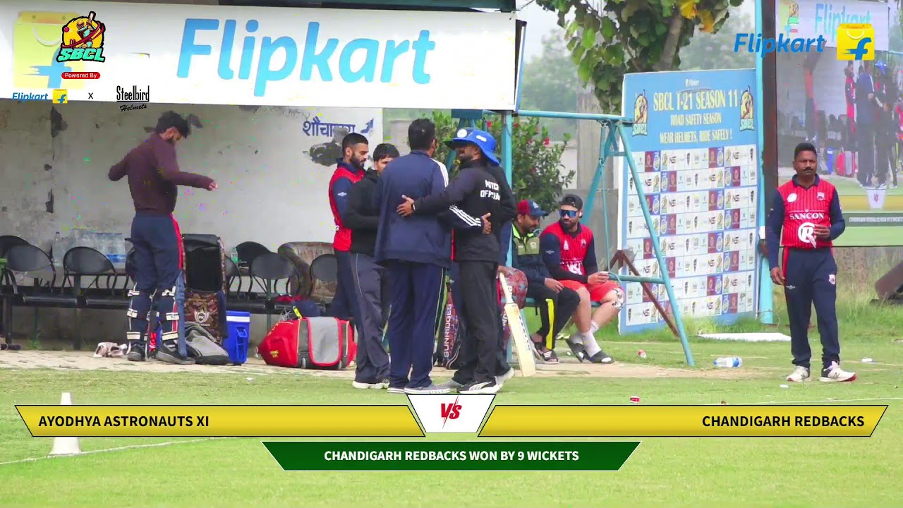 SBCL MATCH 10 Chandigarh Redback Vs Ayodhya Astronauts