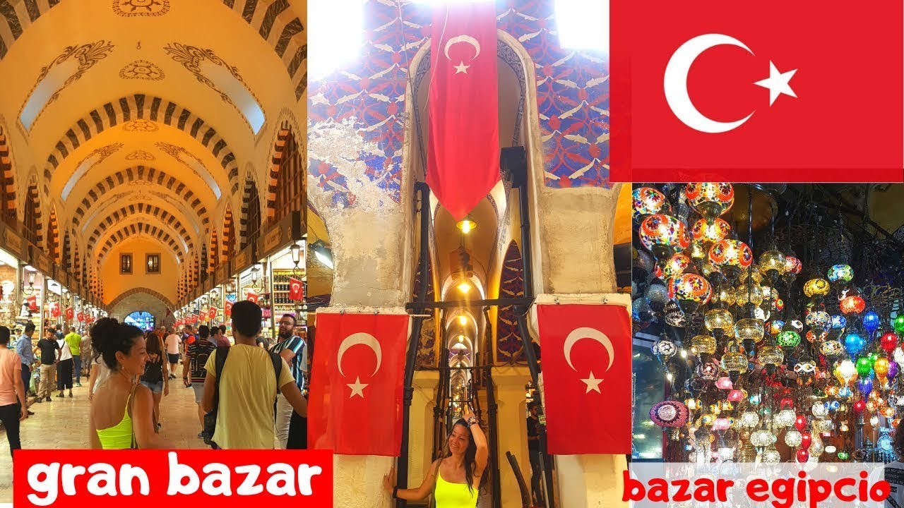 Bazares en Estambul - Bazar De Las Especias y Gran Bazar turqquia