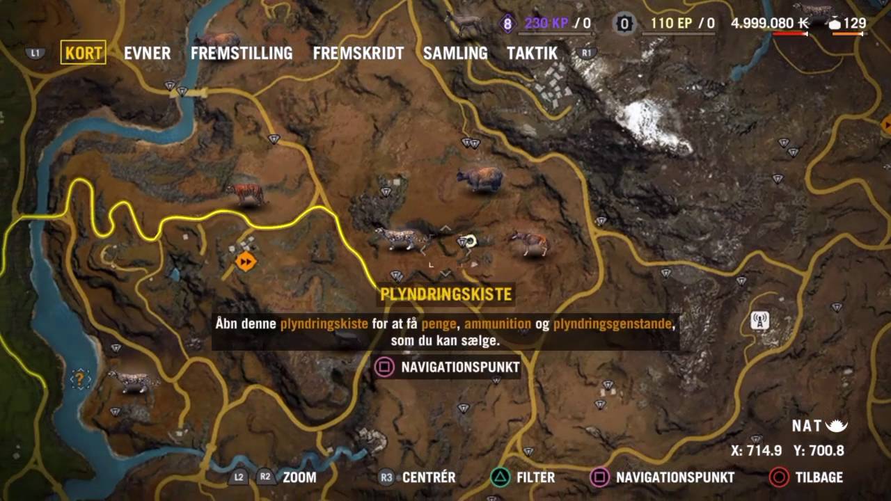 Far cry 4 - Drunk Kanak's Truck - Location X: 542.1 Y: 675.6