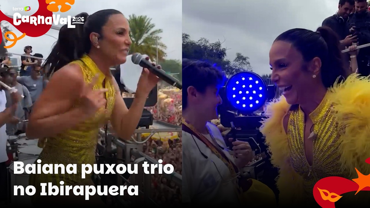 Ivete Sangalo estreia no pré-carnaval de SP e leva público ao delírio