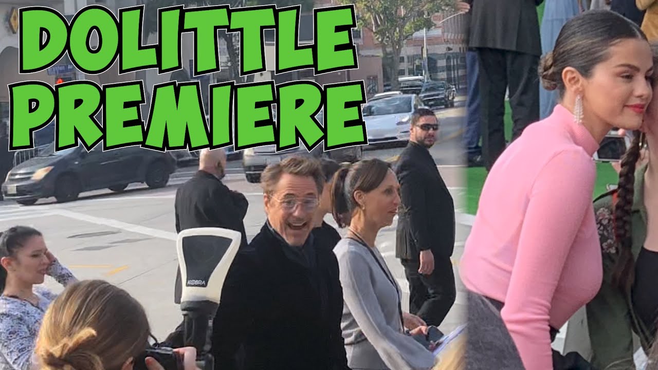 DOLITTLE | LA Premiere + My First LA Earthquake