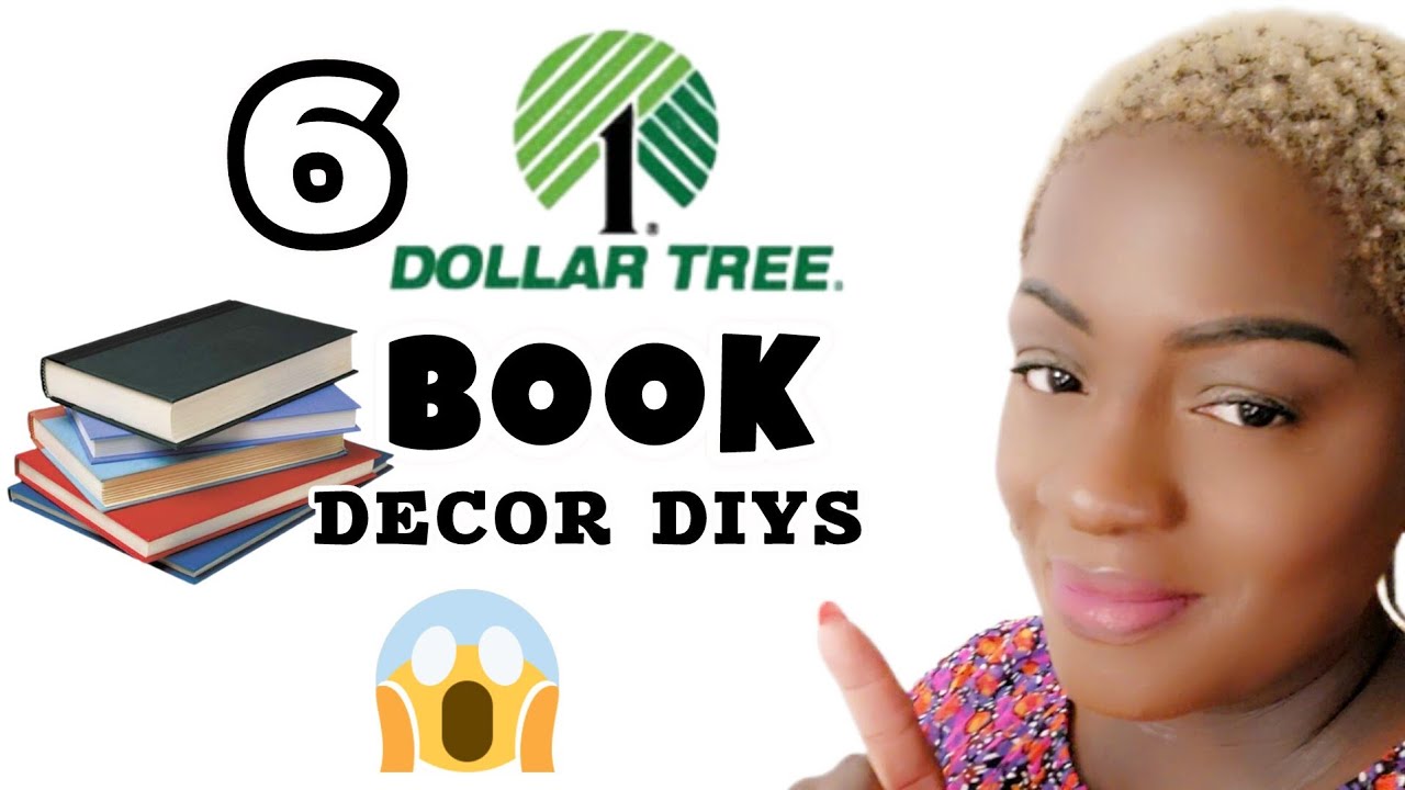 Dollar Tree DIYS using books you are going to want to make😃