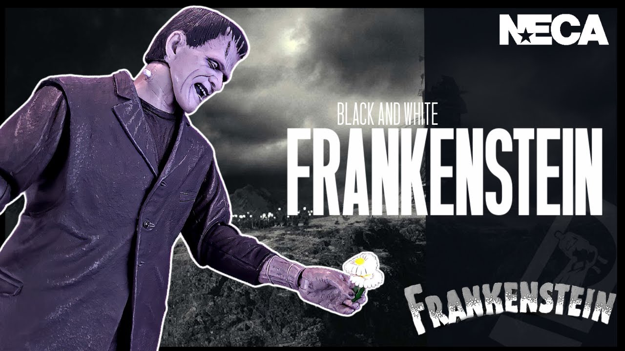 NECA Toys Frankenstein Ultimate Frankenstein's Monster Black and White Version Figure Review