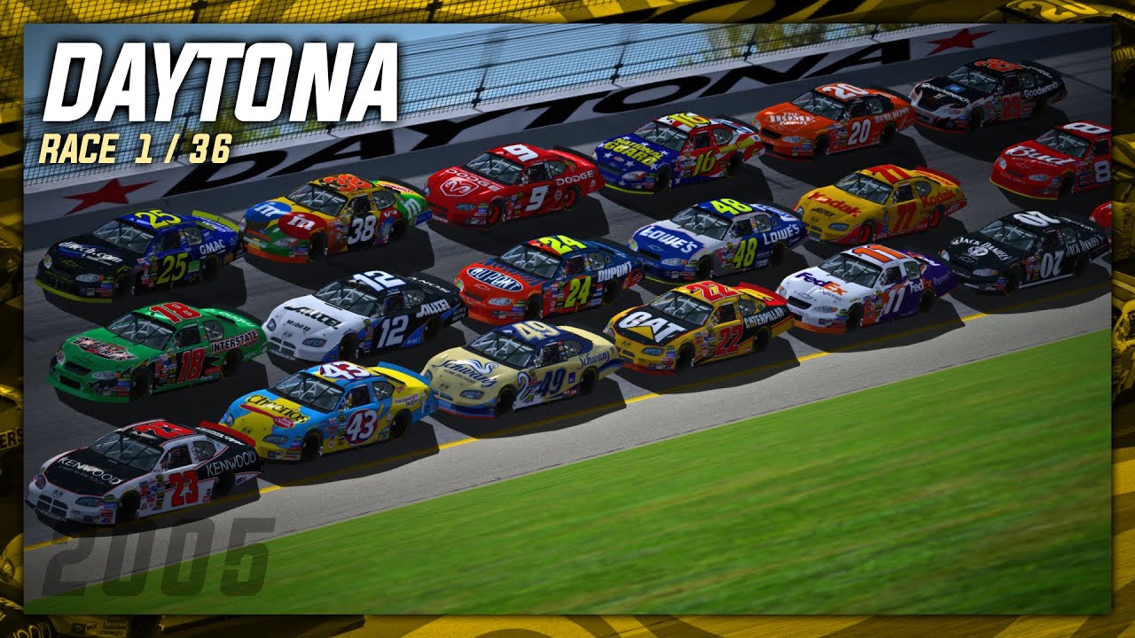 CUP '05 | Race 1/36: Daytona International Speedway | NR2003 Career Mode: Season 8